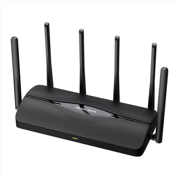 MERCUSYS Wireless Router Dual Band BE6500 1xWAN(2500Mbps) + 1xLAN(2500Mbps) + 2xLAN(1000Mbps), MR37BE
