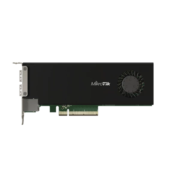 MIKROTIK Vezetékes Cloud Core Router 1x1000Mbps + 2x25Gbit SFP28, PCIe - CCR2004-1G-2XS-PCIe