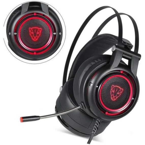 MOTOSPEED Fejhallgató Gamer, H18, USB, Mikrofon
