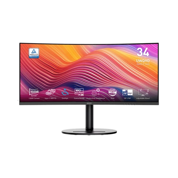 MSI Monitor Business Modern MD342CQP Ívelt 34