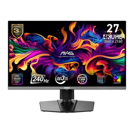 MSI Monitor GAMING MAG 272UP QD-OLED X24 26,5