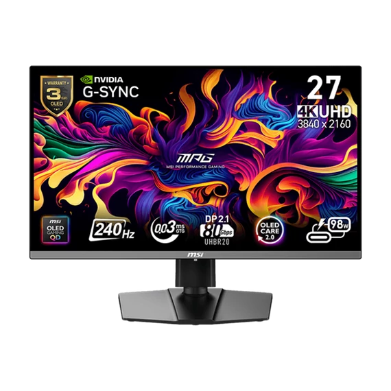MSI Monitor GAMING MPG 272URX QD-OLED 26,5
