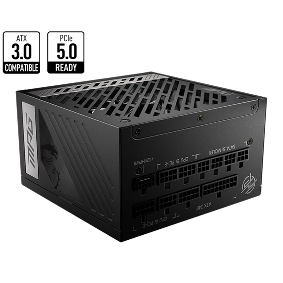 MSI Tápegység 1000W 80+ Gold moduláris, Gen 5.0