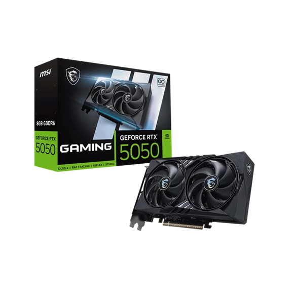 MSI Videokártya PCI-Ex16x nVIDIA RTX 5050 GAMING 8GB DDR6 OC