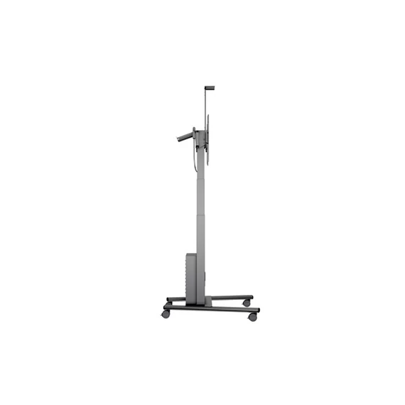 MULTIBRACKETS Gurulós motoros padlóállvány, M Motorized Floorstand incl cabinet & camerashelf 120kg Black (42-100