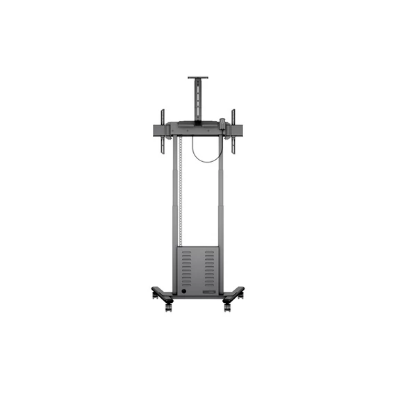 MULTIBRACKETS Gurulós motoros padlóállvány, M Motorized Floorstand incl cabinet & camerashelf 120kg Black (42-100