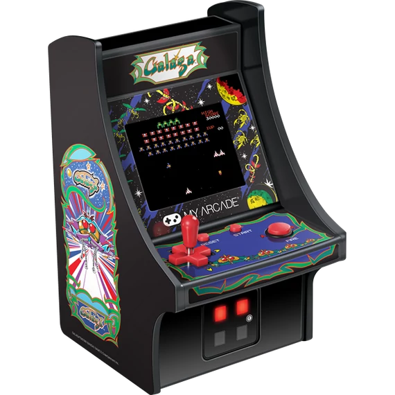 MY ARCADE Játékkonzol Galaga Micro Player Retro Arcade 6.75