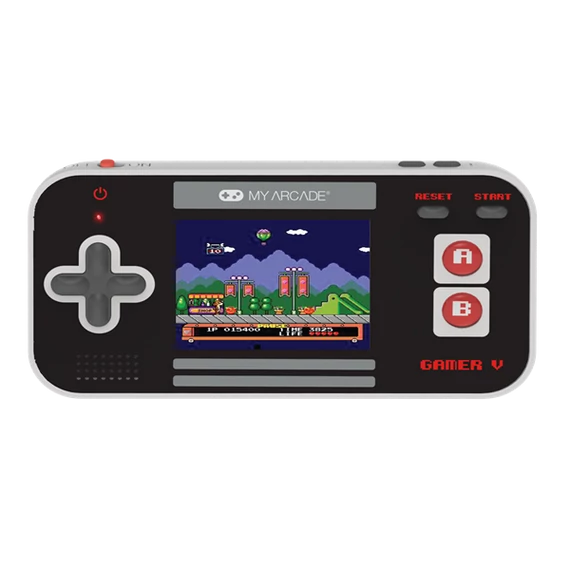 MY ARCADE Játékkonzol Gamer V Classic 220in1 Fekete & Piros Hordozható, DGUN-3911