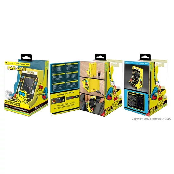 MY ARCADE Játékkonzol Pac-Man Nano Player Pro Retro Arcade 4.8