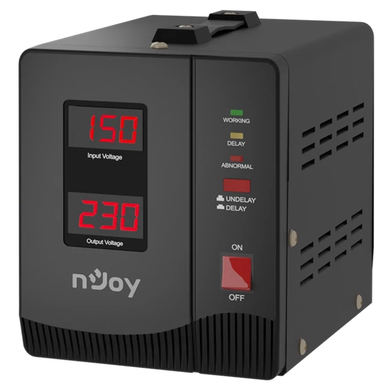 NJOY AVR (Feszültségszabályozó) Alvis 2000, Digital display, 150-270 VAC