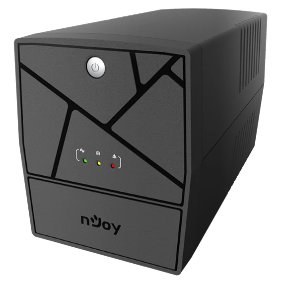 NJOY Szünetmentes 1000VA - Keen 1000 USB (4 Schuko, line-interaktív,fekete)