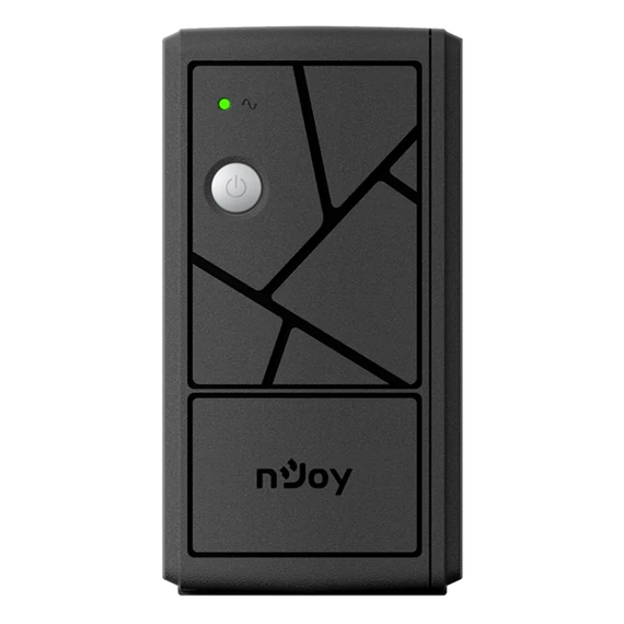 NJOY Szünetmentes 800VA - Keen 800 (2 Schuko, line-interaktív, fekete)