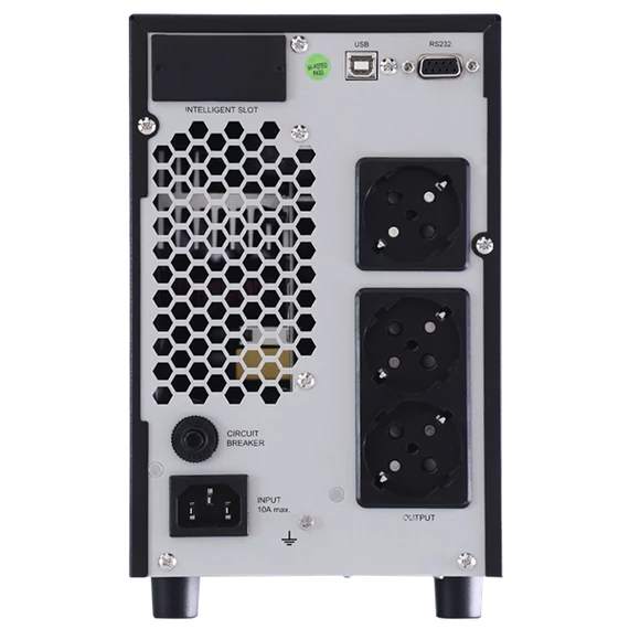 NJOY Szünetmentes ATEN PRO 2000, 2000VA, 1800W, Online, LCD display