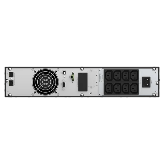 NJOY Szünetmentes Balder 1000, 1000VA, 1000W, Online rack (2U), LCD display