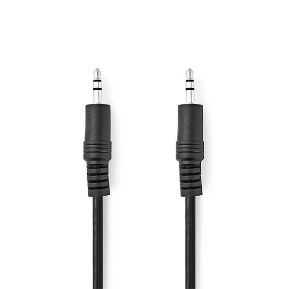 Nedis CAGL22000BK30 sztereo audio kábel, 3,5 mm jack dugó - 3,5 mm jack dugó, 3m