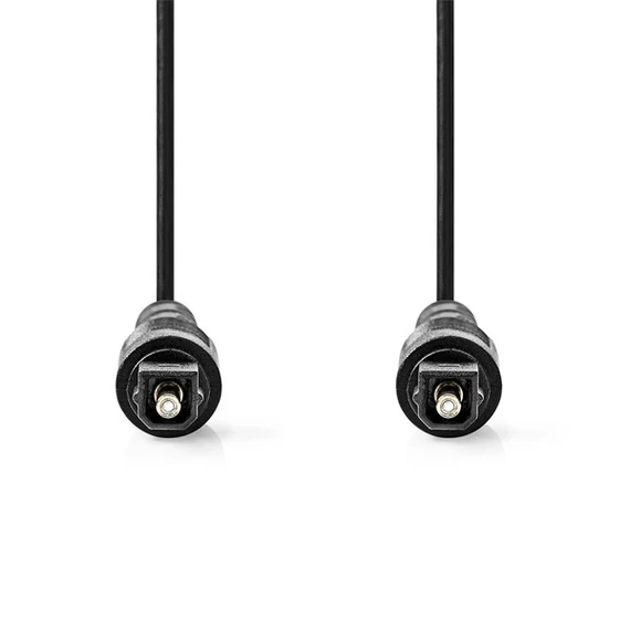Nedis CAGL25000BK100 optikai audio kábel, TosLink dugó, hossz 10m
