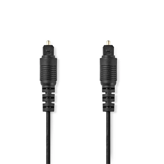 Nedis CAGL25000BK50 optikai audio kábel, TosLink dugó, hossz 5m