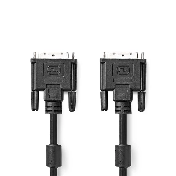 Nedis CCGP32001BK30 DVI-D 24+1p kábel, 2560x1600, hossz 3m