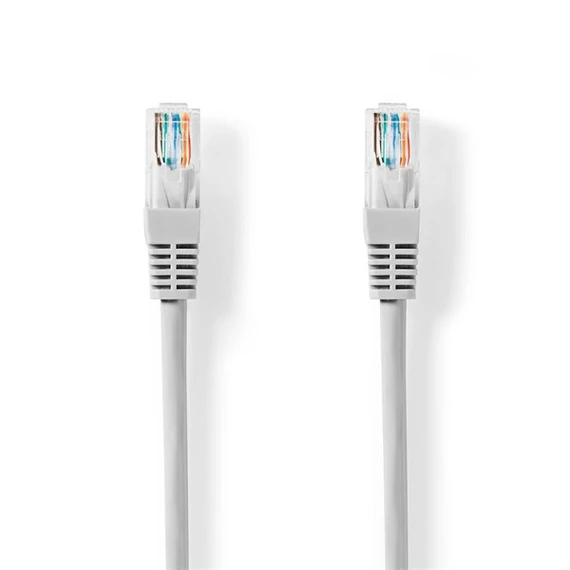 Nedis CCGT85100GY100 UTP Cat5e patch kábel, RJ45, 10/100/1000 Mbit/s, hossz 10m