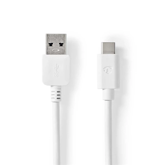 Nedis CCGW61600WT10 USB 3.2 Gen 1, USB-A dugó - USB-C (USB C) dugó kábel, 60W, 1m