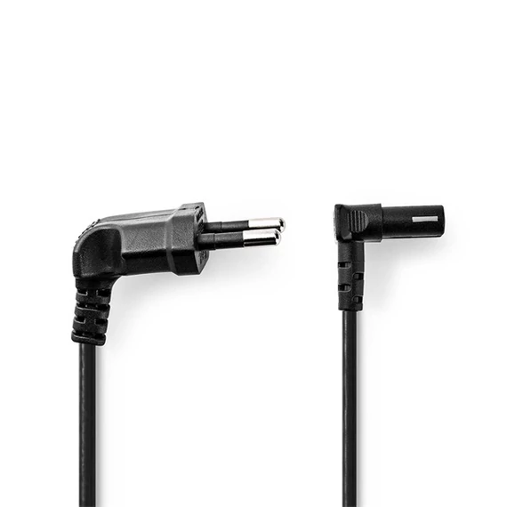 Nedis CEGL11075BK30 tápkábel IEC-320-C1, 90°-os szögben hajlított, 3m