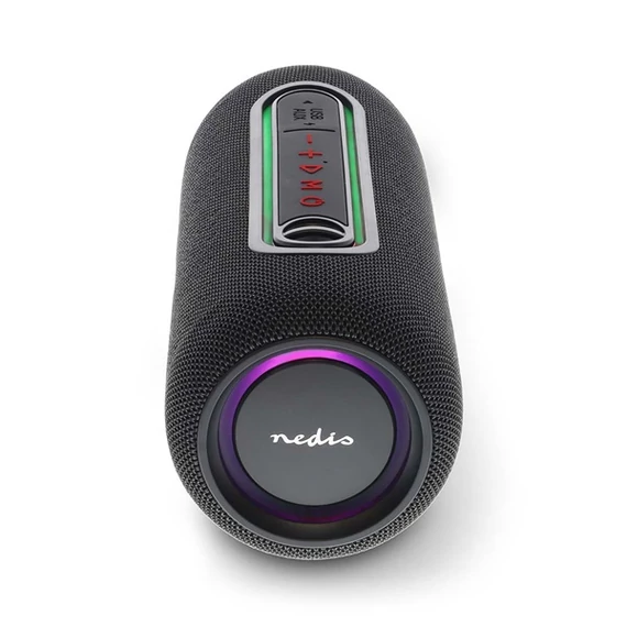 Nedis SPBT2460BK akkumulátoros bluetooth hangszóró 30W, 4 óra játékidő, beépített mikrofon