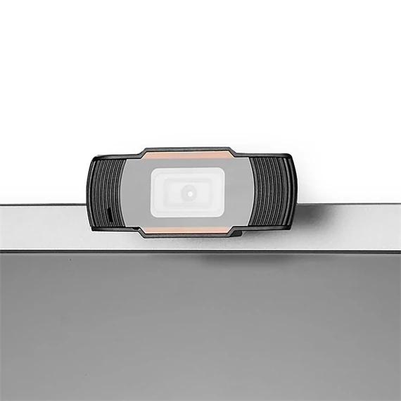 Nedis WCAM100BK (webcam) webkamera 1920x1080 full Hd, 30fps, sztereo mikrofon, lencsevédő