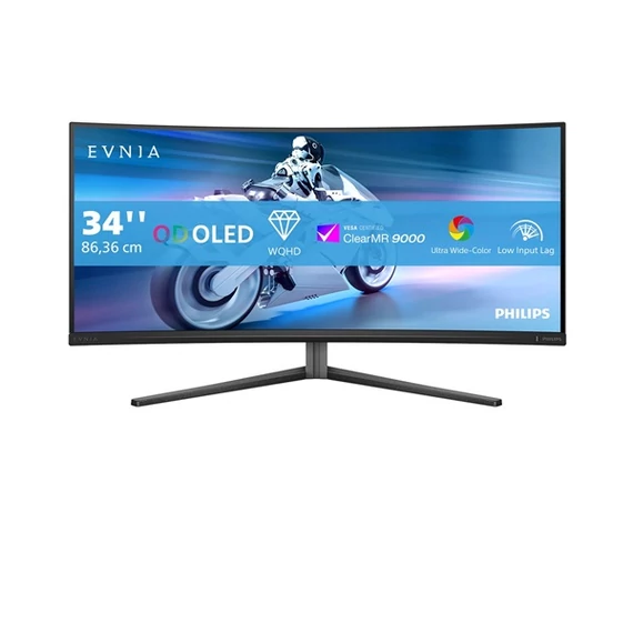 Philips EVNIA Ívelt Gaming OLED monitor 34