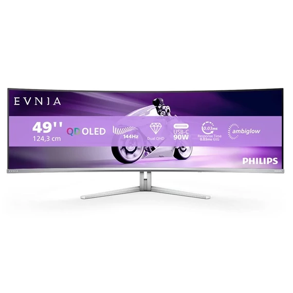 Philips EVNIA ívelt OLED monitor 49