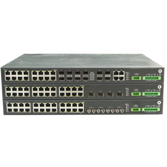 RAISECOM L3 menedzselhető ipari switch, 19