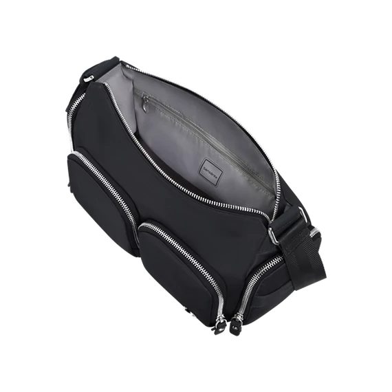 SAMSONITE Válltáska 151692-1041 Karissa Evo SHOULDER BAG MULTI PKT BLACK, Fekete