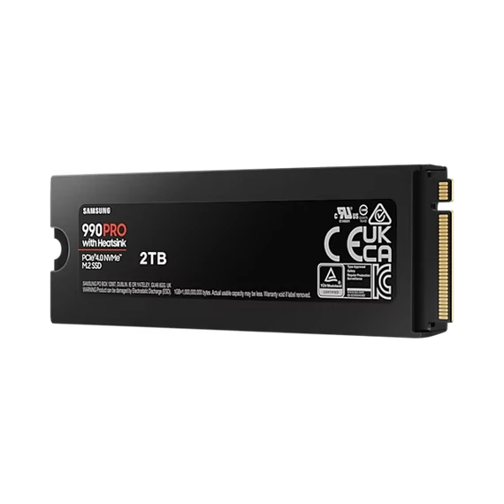 SAMSUNG 990 PRO with Heatsink NVMe™ M.2 SSD 2TB