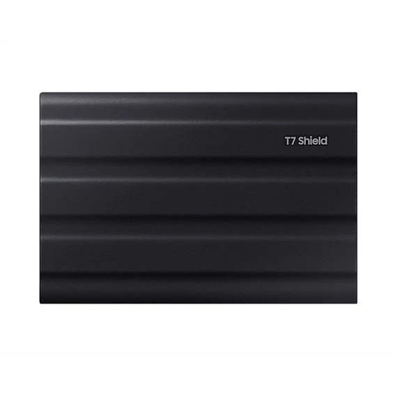 SAMSUNG Hordozható SSD T7 Shield, USB 3.2 Gen.2 (10Gbps), 2TB, Fekete