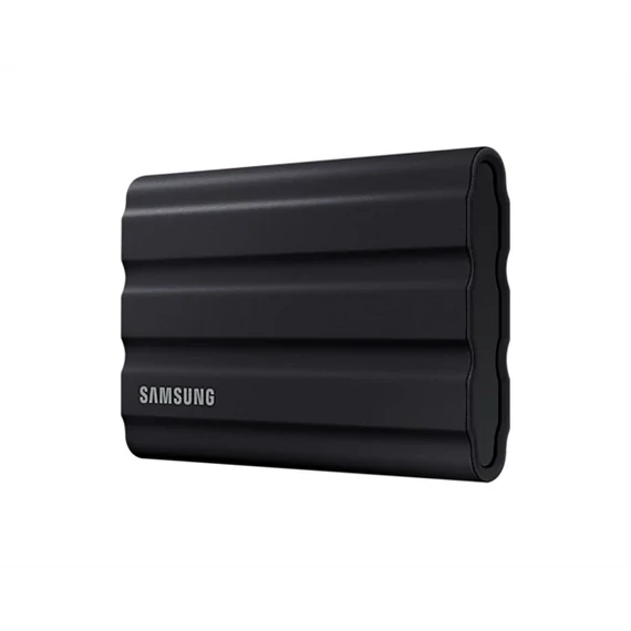 SAMSUNG Hordozható SSD T7 Shield, USB 3.2 Gen.2 (10Gbps), 2TB, Fekete