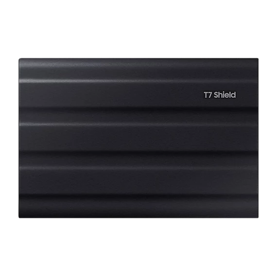 SAMSUNG Hordozható SSD T7 Shield, USB 3.2 Gen.2 (10Gbps), 4TB, Fekete