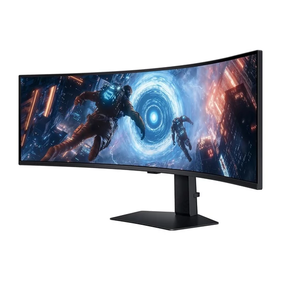 SAMSUNG Ívelt Gaming 144Hz VA monitor 49