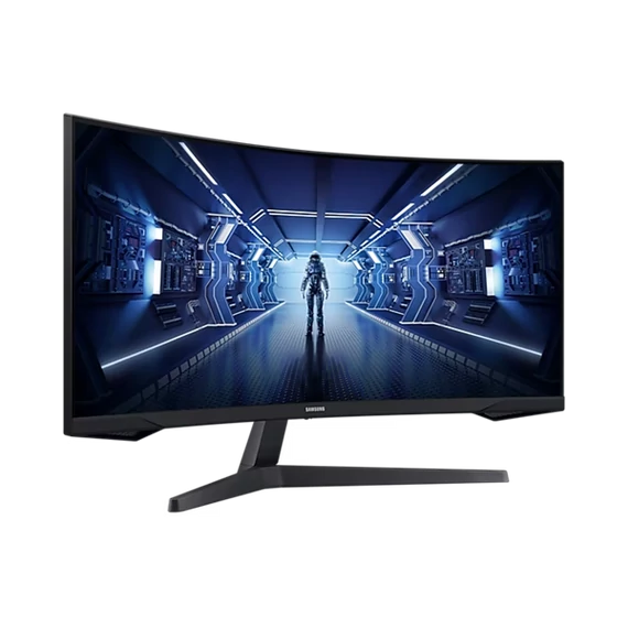 SAMSUNG Ívelt Gaming 165Hz VA monitor 34