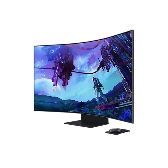 SAMSUNG Ívelt Gaming 165Hz VA monitor 55
