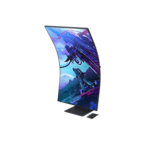 SAMSUNG Ívelt Gaming 165Hz VA monitor 55