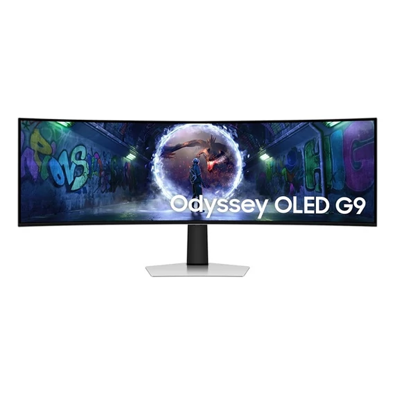 SAMSUNG Ívelt Gaming 240Hz OLED monitor 49