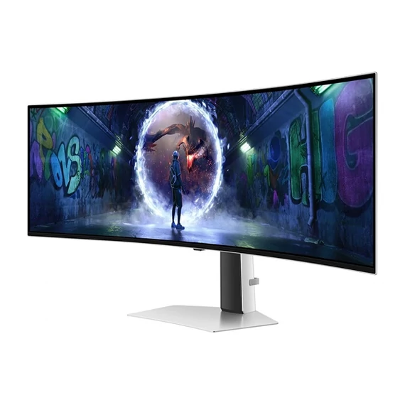SAMSUNG Ívelt Gaming 240Hz OLED monitor 49