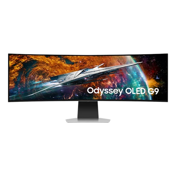 SAMSUNG Ívelt Gaming 240Hz OLED monitor 49