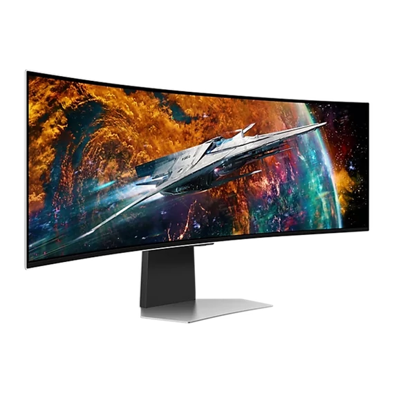 SAMSUNG Ívelt Gaming 240Hz OLED monitor 49