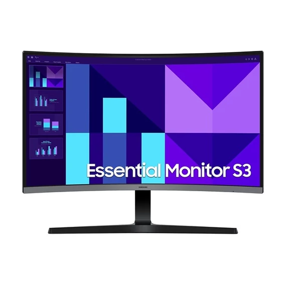 SAMSUNG Ívelt VA 100Hz monitor 27