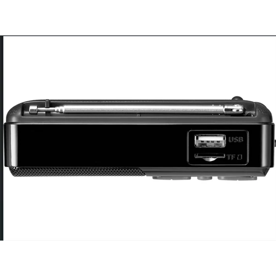 SANDBERG Speaker Radio FM + BT recharge, MP3 playable from USB or TF-Card, Super Small, 5 év garancia