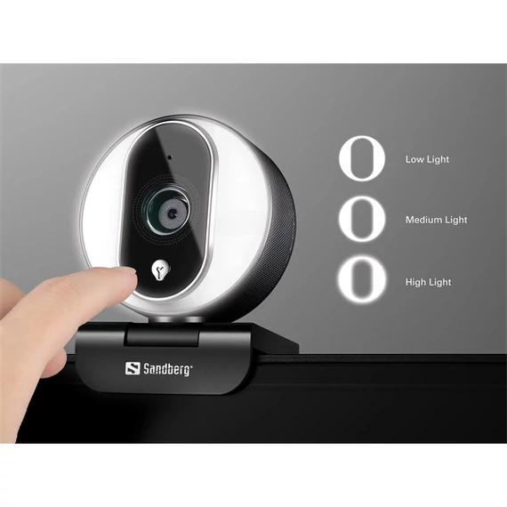 SANDBERG Webkamera, Streamer USB Webcam Pro