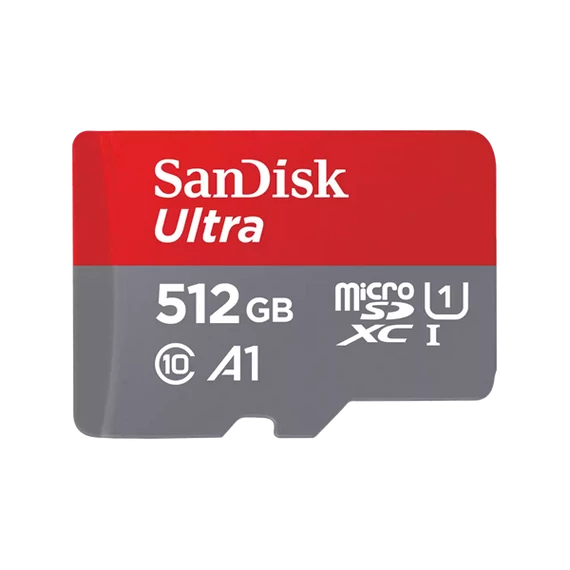 SANDISK 215424, MICROSD ULTRA ANDROID KÁRTYA 512GB, 150MB/s, A1, Class 10, UHS-I