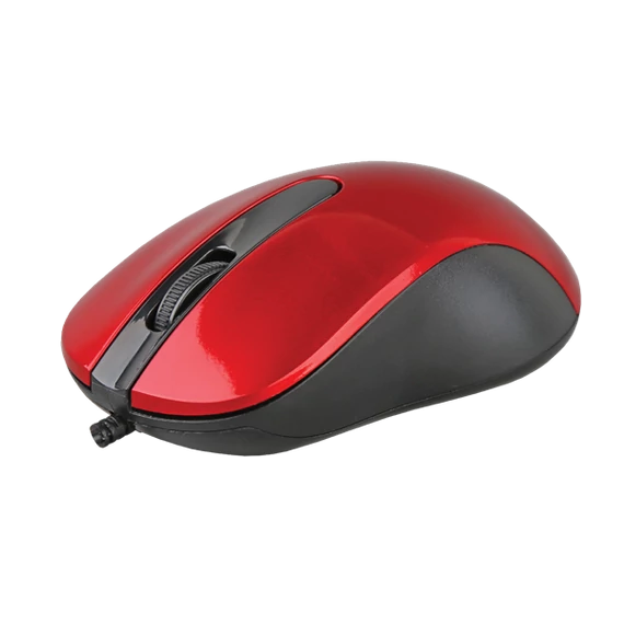 SBOX Egér, WIRED MOUSE, Red