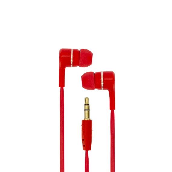 SBOX Füllhallgató, EARPHONES, Red
