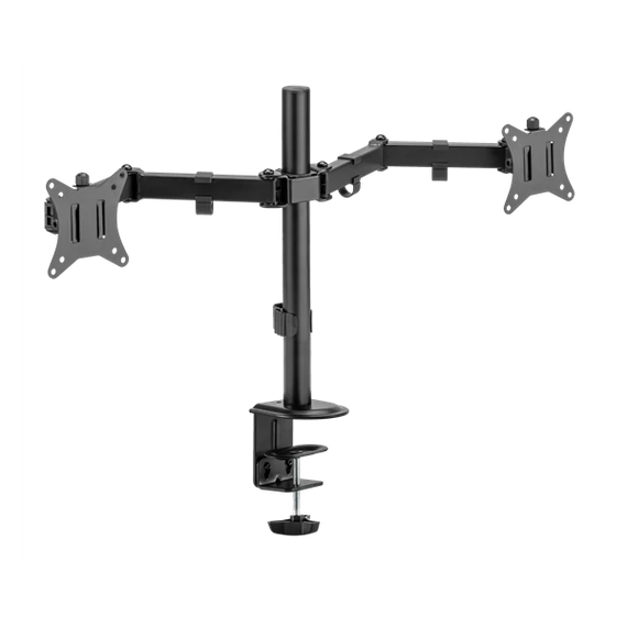 SBOX LCD-352/2-2, DESKTOP MOUNT (2 képernyős rögzítőkar), (17-32